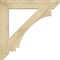 Ekena Millwork Imperial Slat Rough Sawn Bracket, Douglas Fir, 6"W x 42"D x 42"H BKT06X42X42IMP06RDF - alternate 3